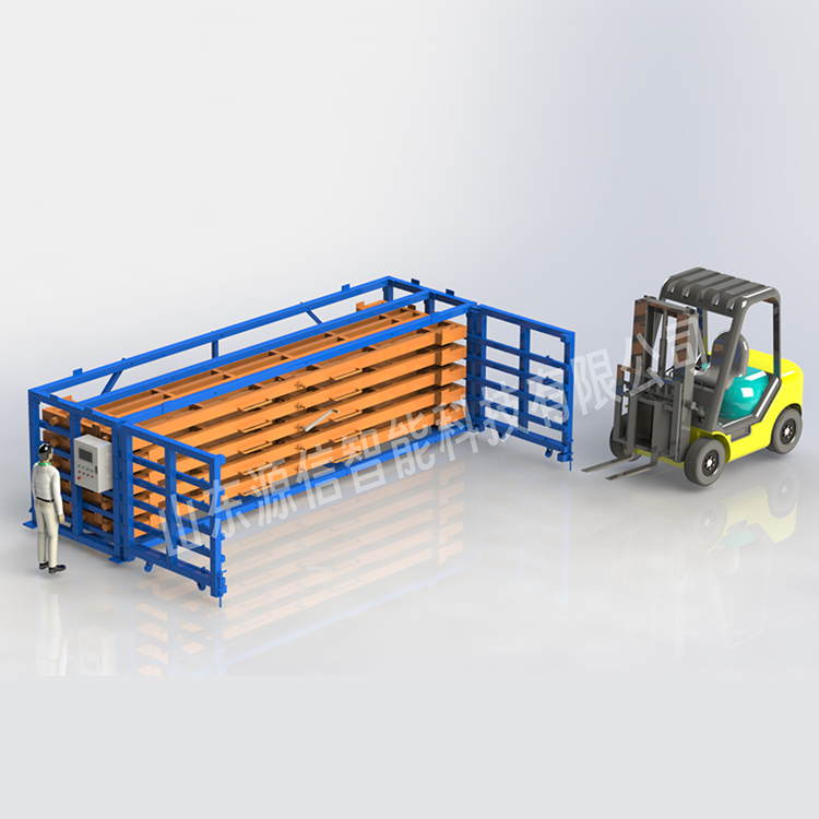 手摇式抽屉板材货架