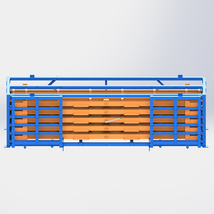 手摇式抽屉板材货架