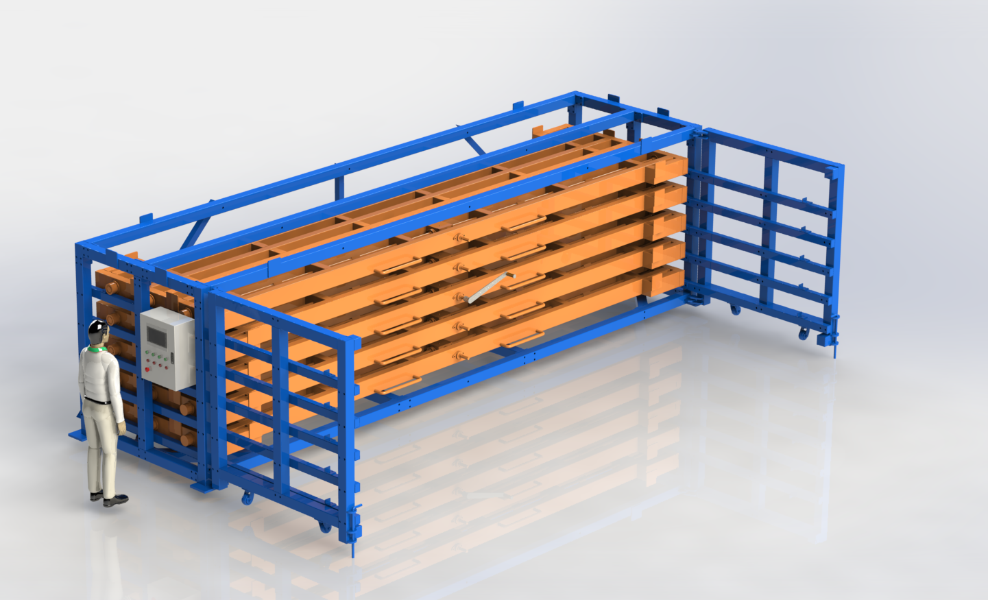立体智能仓储单元