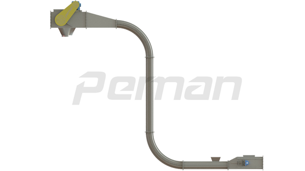 管链机与刮板输送机、斗式提升机核心差异，选型不踩坑