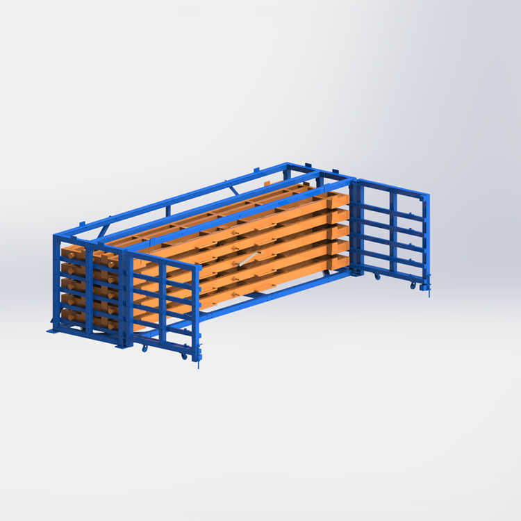 Manual Crank Drawer-Type Plate Rack
