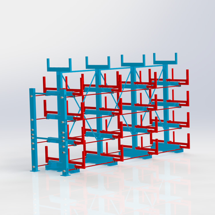 Manual Crank Cantilever Pipe Rack