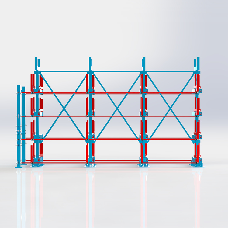 Manual Crank Cantilever Pipe Rack