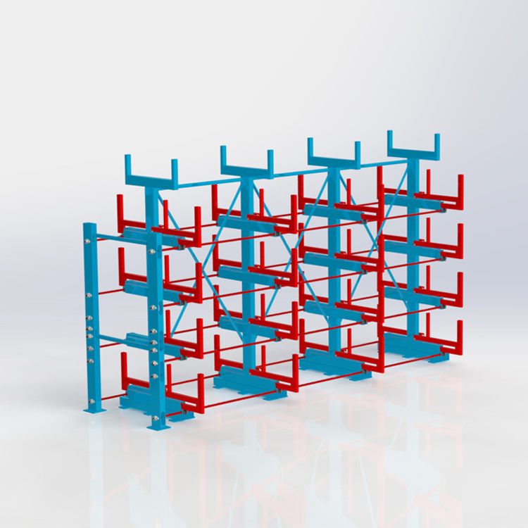 Manual Crank Cantilever Pipe Rack